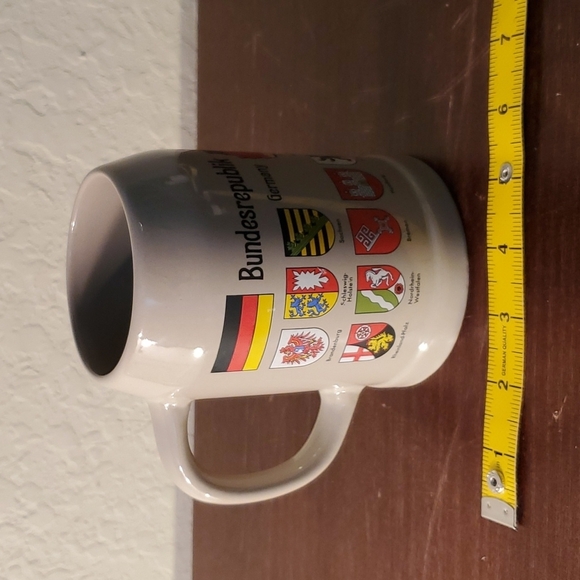 EUC. Ceramic German (Bundesrepublik  Deutscland) Beer Mug 0.5L - Picture 7 of 7